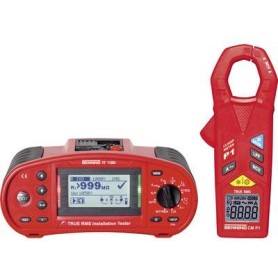 Benning TRMS Installationsprüfgerät IT 130 + digitale Stromzange CM P1 VDE-Prüfgerät (TRMS Installationsprüfgerät Benning 