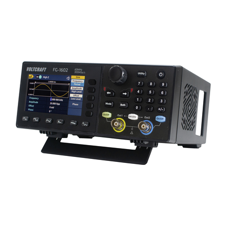 VOLTCRAFT FG-1602 Funktionsgenerator netzbetrieben 1 µHz - 60 MHz 2-Kanal Arbiträr (VC-13082815)