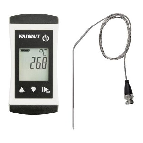 VOLTCRAFT PTM 100 + TPT-209 Temperatur-Messgerät -200 - 450 °C Fühler-Typ Pt1000 IP65