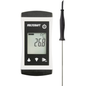 VOLTCRAFT PTM 100 + TPT-201 Temperatur-Messgerät -200 - 450 °C Fühler-Typ Pt1000 IP65