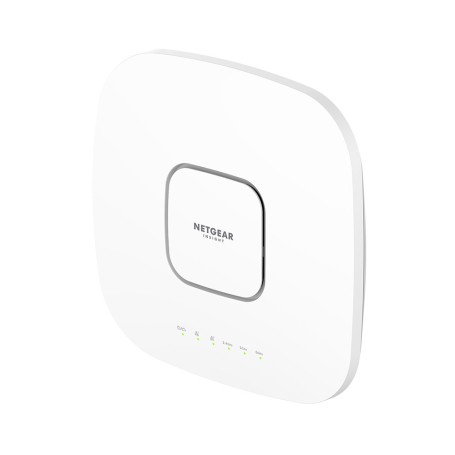 NETGEAR AXE7800 Tri-Band WiFi 6E Access Point 7800 Mbit/s Bianco Supporto Power over Ethernet (PoE) (WAX630E-100EUS)
