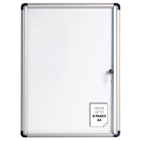 Bi-Office VT610109660 bacheca per annunci Bacheca fissa Alluminio, Bianco Alluminio, Acciaio smaltato (VT610109660)