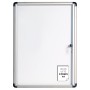 Bi-Office VT610109660 bacheca per annunci Bacheca fissa Alluminio, Bianco Alluminio, Acciaio smaltato (VT610109660)
