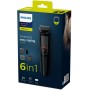 Philips MULTIGROOM Series 3000 6 accessori Lame in acciaio autoaffilanti 6 in 1, Barba (MG3710/15)