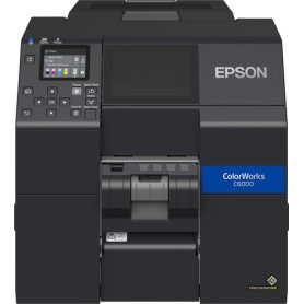 Epson ColorWorks CW-C6000Pe stampante per etichette (CD) Ad inchiostro A colori 1200 x 1200 DPI Cablato (C31CH76202)