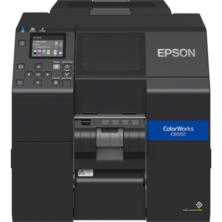 Epson ColorWorks CW-C6000Pe stampante per etichette (CD) Ad inchiostro A colori 1200 x 1200 DPI Cablato (C31CH76202)