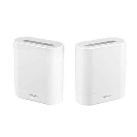 ASUS EBM68(2PK) – Expert Wifi Banda tripla (2.4 GHz/5 GHz/5 GHz) Wi-Fi 6 (802.11ax) Bianco 3 Interno (90IG07V0-MO3A40)