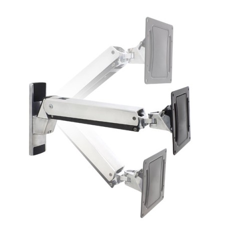 Ergotron Interactive Arm, VHD 152,4 cm (60") Parete Alluminio, Nero (45-304-026)