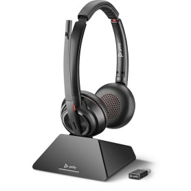 POLY W8220 Auricolare Wireless A Padiglione Ufficio Bluetooth Nero (211423-04)