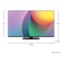 Panasonic TV Ultra HD 4K LED serie W60 con tecnologia TiVo (TB-55W60AEZ)