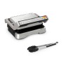 OptiGrill 2in1 GC773D (edelstahl, 2.100 Watt, mit Grillzange) (GC773D10)