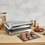 OptiGrill 2in1 GC773D (edelstahl, 2.100 Watt, mit Grillzange) (GC773D10)