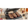 OptiGrill 2in1 GC773D (edelstahl, 2.100 Watt, mit Grillzange) (GC773D10)