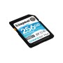 Kingston Technology Scheda SDXC Canvas Go Plus 170R C10 UHS-I U3 V30 da 256GB (SDG3/256GB)