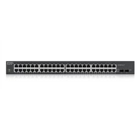 Zyxel GS1900-48HPv2 Gestito L2 Gigabit Ethernet (10/100/1000) Supporto Power over Ethernet (PoE) Nero (GS190048HPV2-EU0101F)