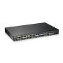 Zyxel GS1900-48HPv2 Gestito L2 Gigabit Ethernet (10/100/1000) Supporto Power over Ethernet (PoE) Nero (GS190048HPV2-EU0101F)