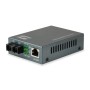 LevelOne FVT-1106 convertitore multimediale di rete 100 Mbit/s 1550 nm Modalità singola Nero (FVT-1106)