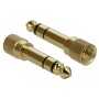 DeLOCK 85780 cavo audio 1 m 3.5mm Nero, Grigio (85780)