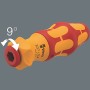 Wera 05006619001 cacciavite manuale Set Cacciavite dritto