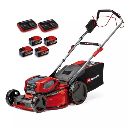 Einhell GP-CM 36/52 S Li BL Tagliaerba a spinta Batteria Nero, Rosso (3413320)
