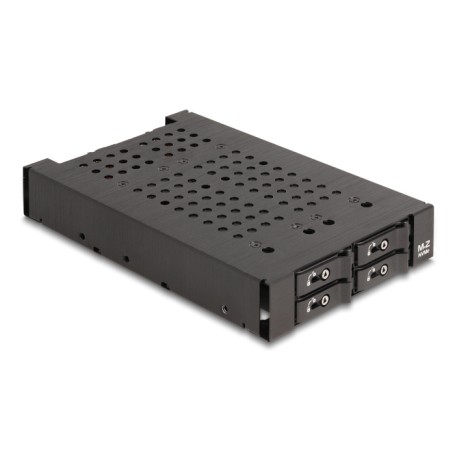 DeLOCK Rack mobile da 3.5″ per 4 x M.2 NVMe SSD con connettore OcuLink SFF-8612 (47111)