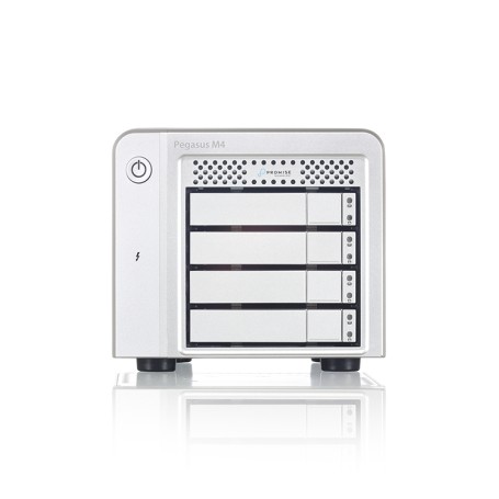 Promise Technology Pegasus M4 array di dischi 16 TB Tower Bianco (F40PGM400020004)
