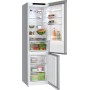 Bosch Serie 4 KGN392LAG , Frigorifero combinato da libera installazione, 203 x 60 cm, Metal look Classe A