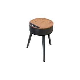 Unold 86545 stufetta elettrica Interno Nero, Legno Riscaldatore ambiente elettrico con ventilatore
