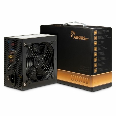 Inter-Tech Argus BPS-600 alimentatore per computer 600 W 20+4 pin ATX ATX Nero (88882178)