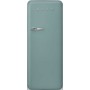 SMEG FAB28RDEG6 Frigorifero con scomparto congelatore, Verde Smeraldo, cerniera a destra