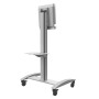 Peerless ACC-MSF-W accessorio per carrello multimediale Bianco Metallo Mensola regolabile