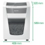 Leitz 80040000 distruggi documenti Taglio a frammenti 23 cm Bianco (80040000)