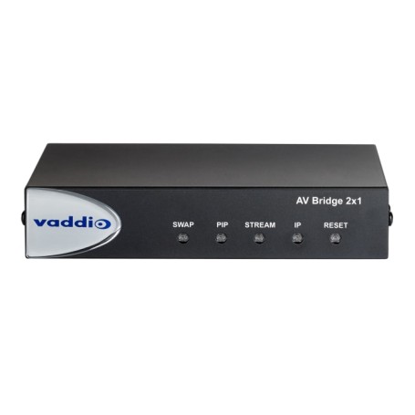 Vaddio 999-8250-001 AV bridge 1920 x 1080 Pixel Collegamento ethernet LAN Nero