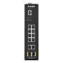 D-Link DIS-200G-12S switch di rete Gestito L2 Gigabit Ethernet (10/100/1000) Nero (DIS-200G-12S)