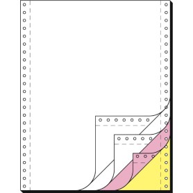 Sigel 33244 carta inkjet A4 (210x297 mm) Rosa, Bianco, Giallo (33244)