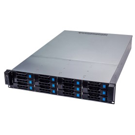 Fantec SRC-2612X07-12G USB 2.0 Type-A Alluminio, Nero, Argento (2482)