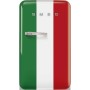 SMEG FAB10HRDIT6 Frigorifero da libera installazione,  linea di design Anni '50, Italia, cerniera a destra
