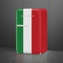 SMEG FAB10HRDIT6 Frigorifero da libera installazione,  linea di design Anni '50, Italia, cerniera a destra