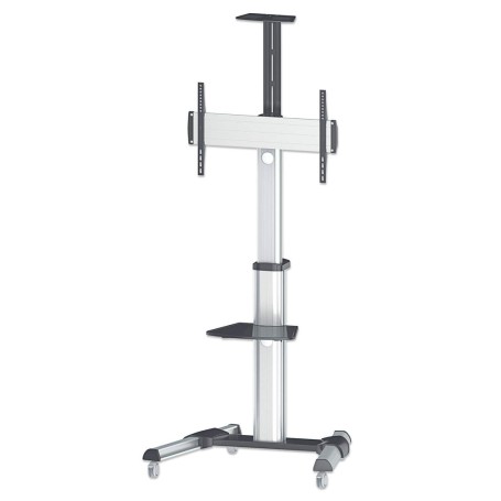 Manhattan 461245 supporto da tavolo per Tv a schermo piatto 177,8 cm (70") Nero, Argento (461245)