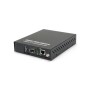 LevelOne GVM-1000 convertitore multimediale di rete 1000 Mbit/s Nero (GVM-1000)