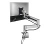 Durable 508323 supporto da tavolo per Tv a schermo piatto 96,5 cm (38") Morsa/Bullone di ancoraggio Argento (508323)