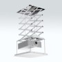 Kindermann 7465000200 supporto per proiettore Soffitto Bianco (7465000200)