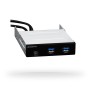 Chieftec MUB-3003 10000 Mbit/s Nero, Grigio (MUB-3003C)