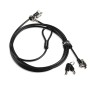 Lenovo 4Z10P40248 cavo di sicurezza Nero 2,5 m (4Z10P40248)