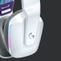 Logitech G G733 Wireless Headset Cuffia Padiglione auricolare Bianco (981-000883)