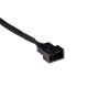 Y-Kabelsplitter 4-Pin auf 4x 4-Pin PWM, 60cm (schwarz) (18684)