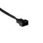 Y-Kabelsplitter 4-Pin auf 4x 4-Pin PWM, 60cm (schwarz) (18684)
