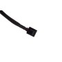 Y-Kabelsplitter 4-Pin auf 4x 4-Pin PWM, 60cm (schwarz) (18684)