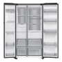 SAMSUNG RS90F64EDTEF, fianco a fianco (acciaio inossidabile, AI Home (display LC da 9"), modalità AI Energy)