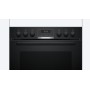 Bosch HEB517BB4 + NVQ645CB6E set di elettrodomestici da cucina Piano cottura a induzione Forno elettrico (HND617LS67)